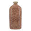 Vase d'appoint en céramique rouge à motif floral 6,7 x 3,7 x 14,4 po