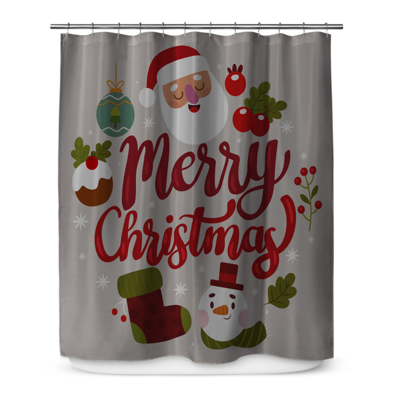Berthelot Shower Curtain, 90" H x 70" W