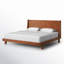 Lit plateforme en bois massif Juno-1616460372