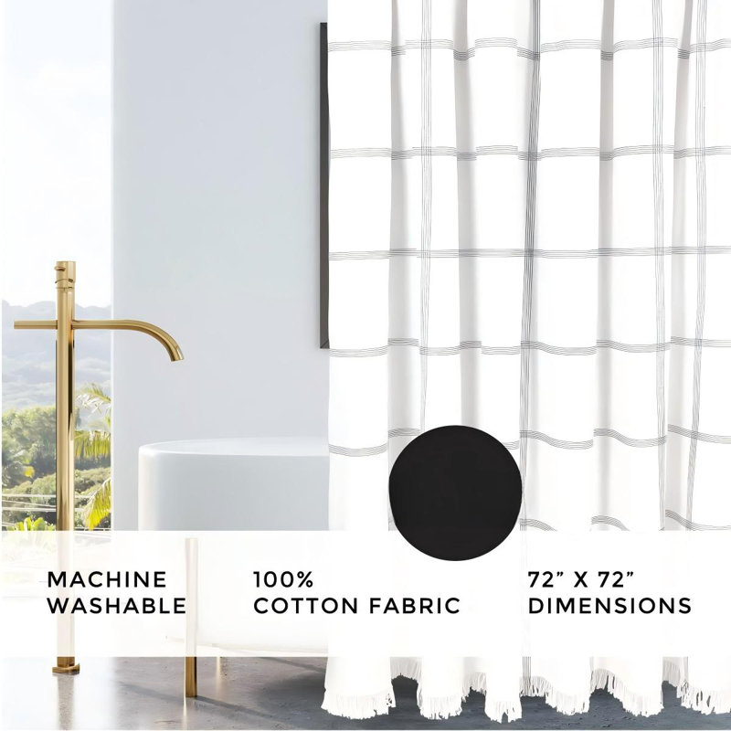 Rideau de douche Modern Farmhouse
