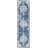 Barcus Oriental Navy/Ivory Area Rug-998945016
