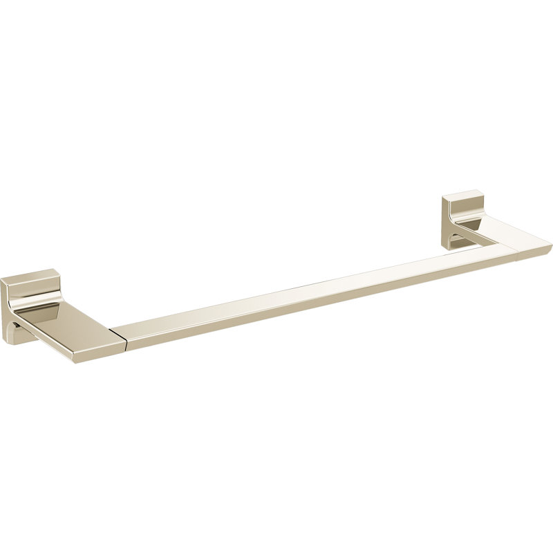 Accessoire de quincaillerie pour porte-serviette mural pivotant, Chrome poli, 18"