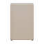 Tekita Modern 1-door cabinet with three shelves inside, engineered wood, beige, 54 cm W x 85.5 cm H x 34.8 cm D