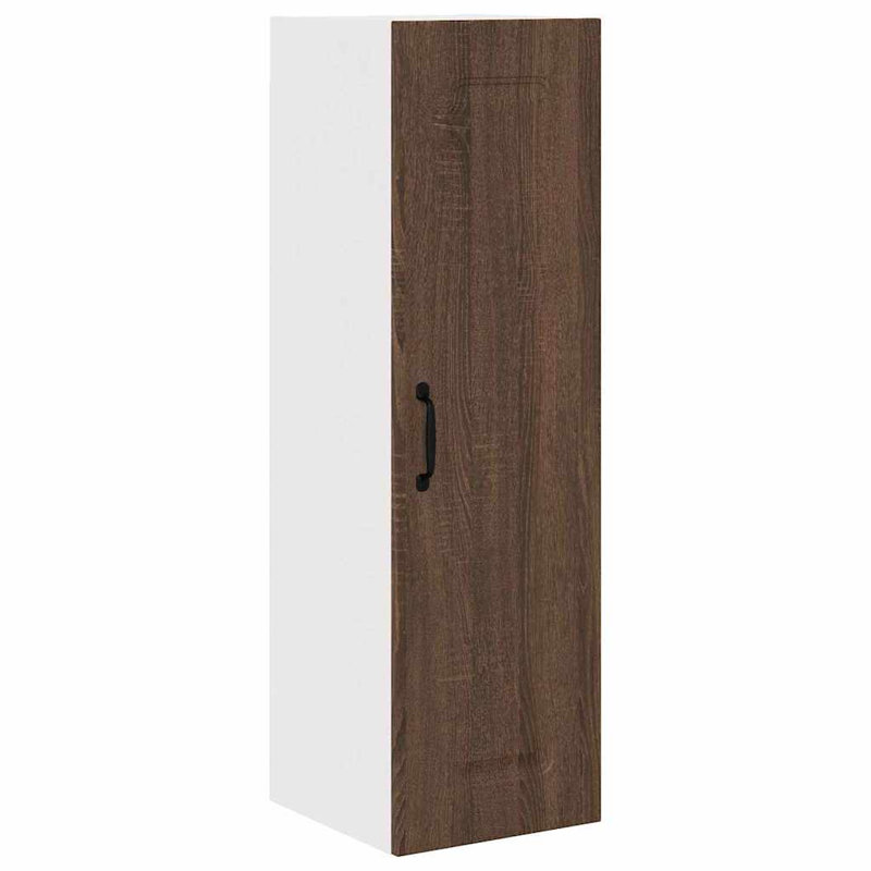 Vidaxl Kitchen Wall Cabinet With Shelf Sonoma Oak 50 X 31 X 100 Cm, 100cm H x 30cm W x 31cm D, Brown Oak