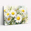 Ensemble de 1 tableau mural aquarelle de marguerites-1885377186