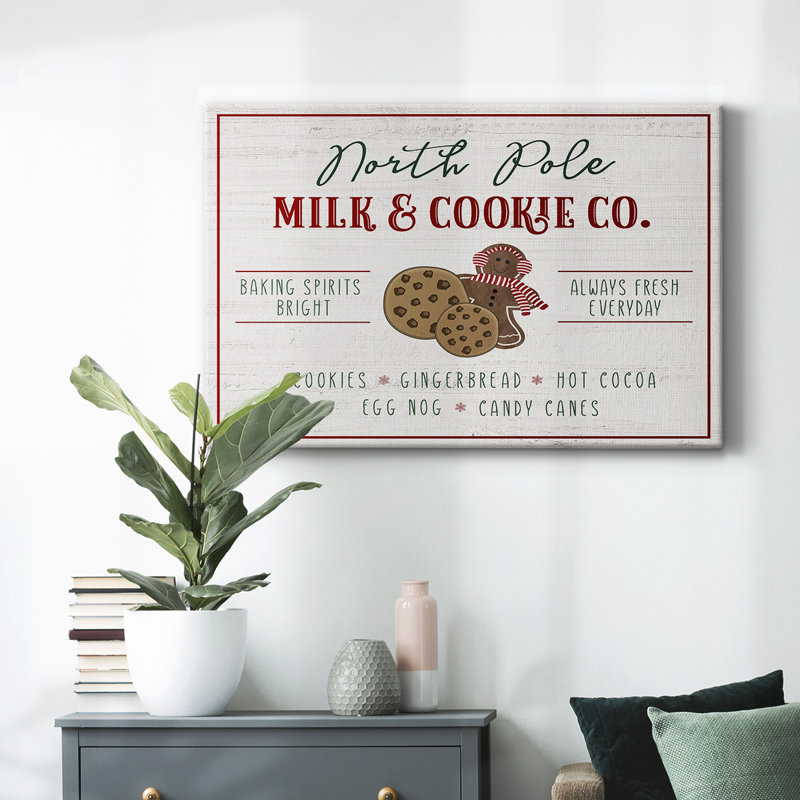 Milk and Cookie Co-Gallery Wrapped Canvas