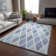 Premium Machine Washable Prisco Sky Rug