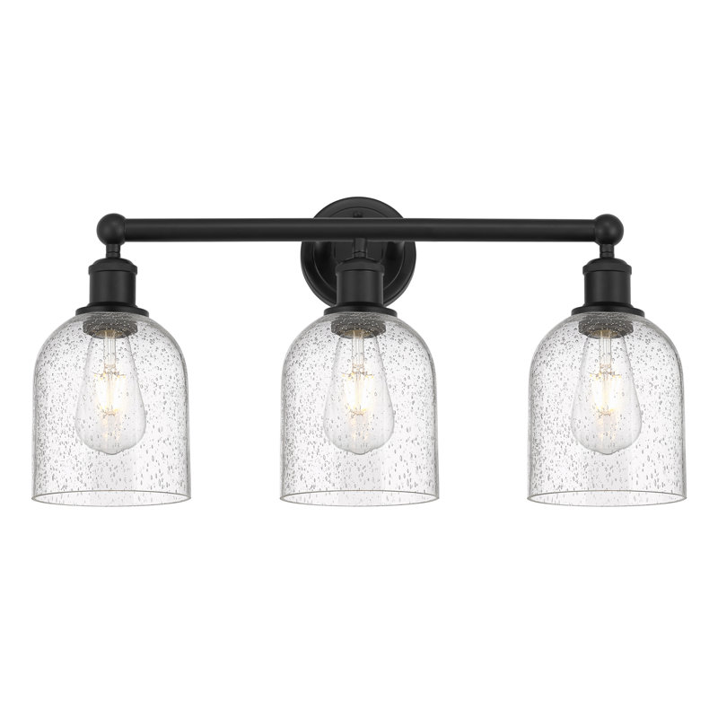 Allysson 3 - Light Dimmable Vanity Light, Seedy, Matte Black