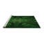 Tapis 100% à motifs lavables à la machine 2989 Pat1383-GRN-67858085