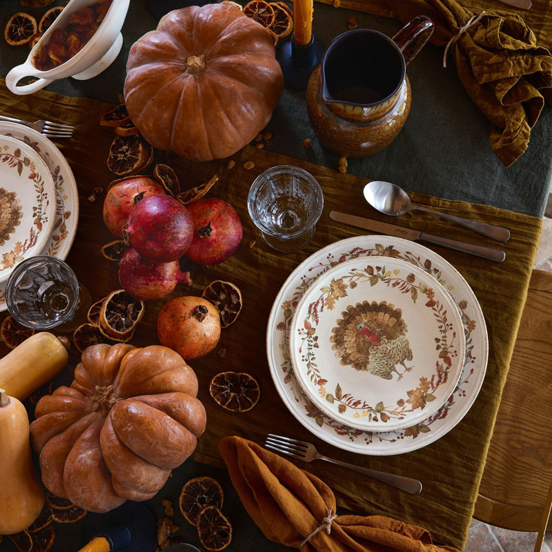 Plymouth Stoneware Dinner Plate