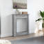 Fireplace Surround 75x87.5 Cm Engineered Wood-1034225778-1034225776