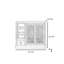 Paint-free Zen Modern Lobby Accent Cabinet-103237778