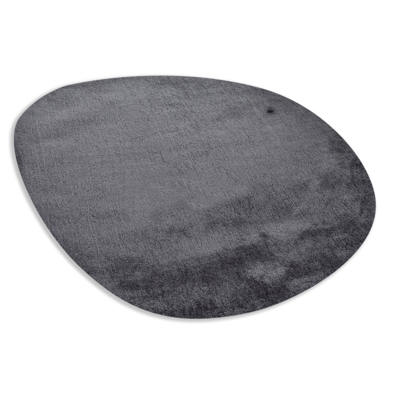 Solid Colour Hand Woven Area Rug, Novelty 80 x 120cm