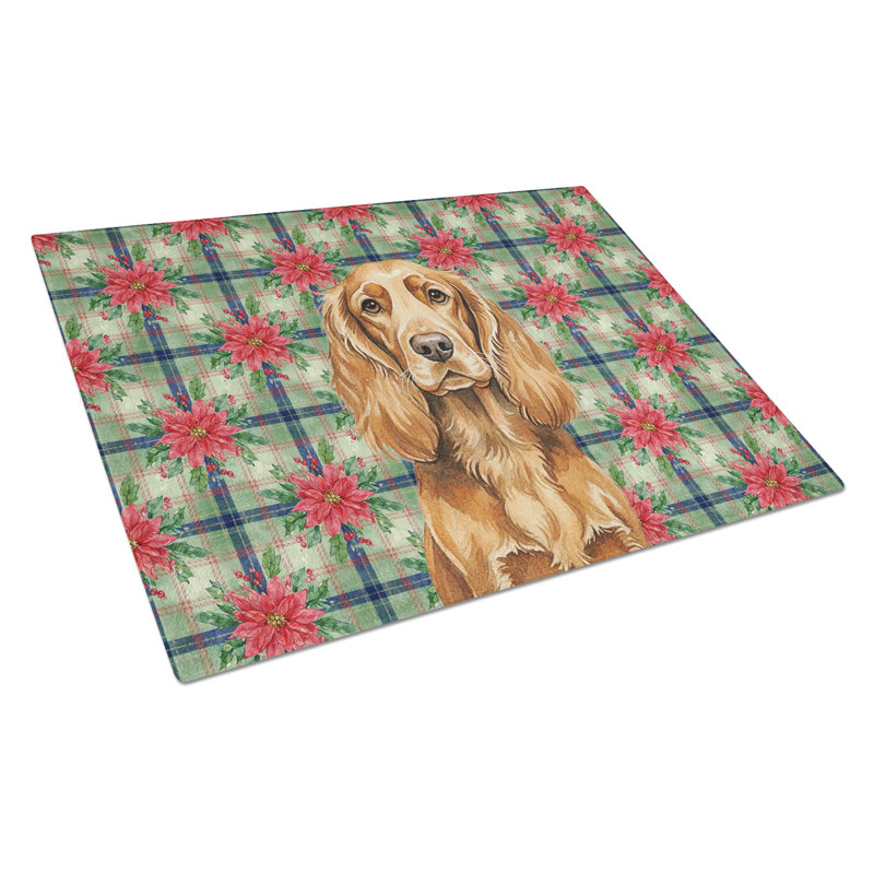 Planche à découper en verre Sussex Spaniel