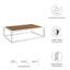 Ensemble de canapé modulaire d'extérieur en aluminium 9 pièces Stance par Modway-965698063