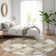 Premium Machine Washable Prisco Taupe Rug