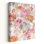 Pastel brocart II - fleurs florales gris vert