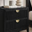 Table de chevet 2 tiroirs Mason