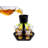 Brethauer-Downing Liquor Shot Dispenser And Pourer Set With Individual Stoppers