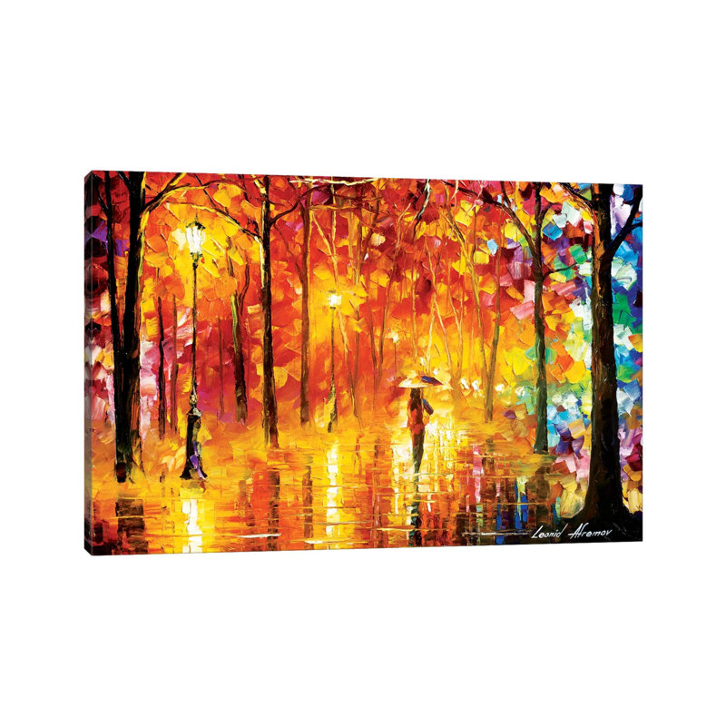 Signals Of Love by Leonid Afremov - Painting on Canvas, 66.04 cm H x 45.72 cm W x 3.175 cm D, Wrapped Canvas