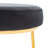 Saroun Upholstered Counter Stool with Metal Frame-954301520