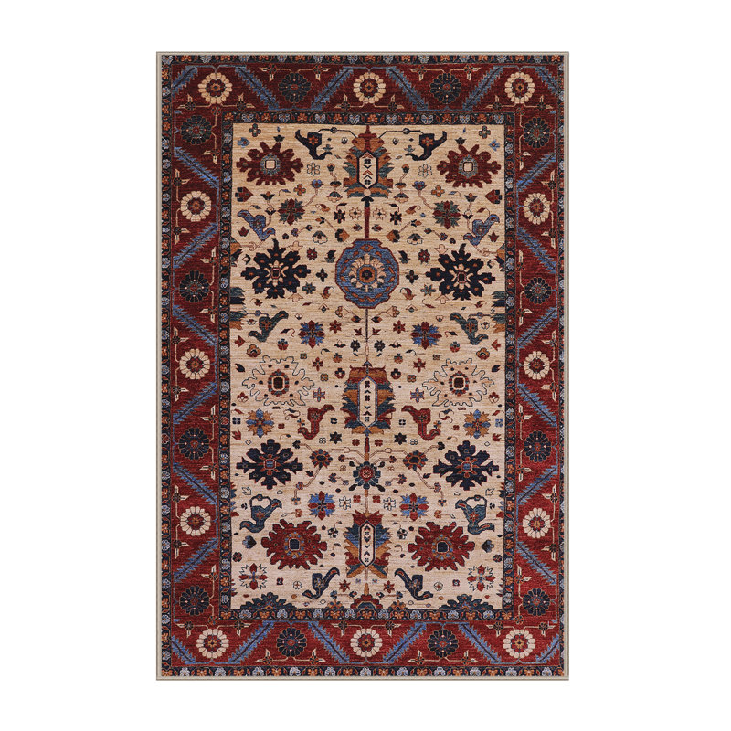 Oriental Indoor Rug, Rectangle 3' x 5'