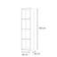 160cm H x 40cm W Library Bookcase-1792205579