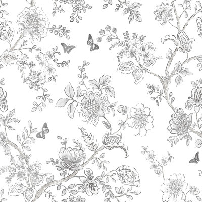 Piumafua 10m x 52.8cm Matte Wallpaper Roll