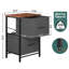 Fabric Nightstand Set of 2-1369743563