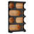 71.26" Tall 4-Tier S-Shaped  Display Storage Shelf For Living Room, Office, Bedroom