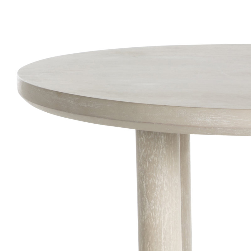 Aba Solid Wood End Table