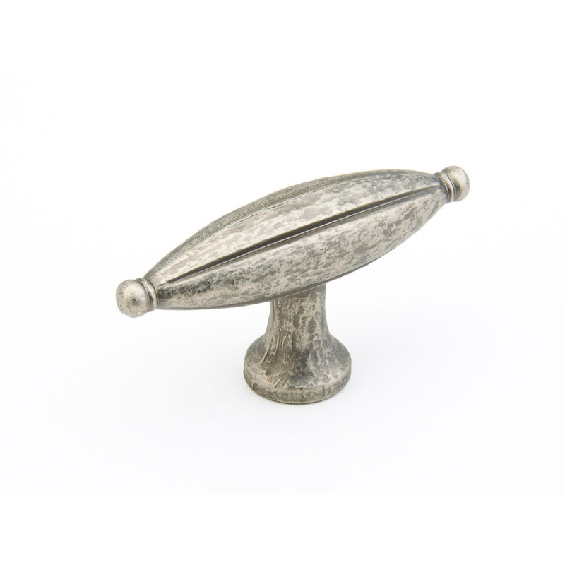 Siena Oval Knob, Vibra Nickel