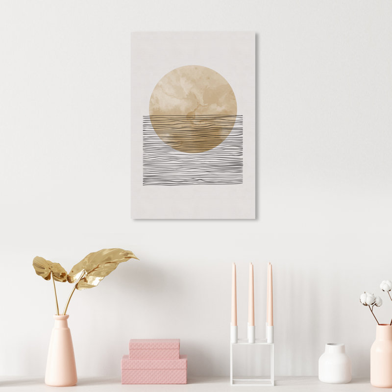" The Sun And The Shade II ", 15" H x 10" W , Wrapped Canvas