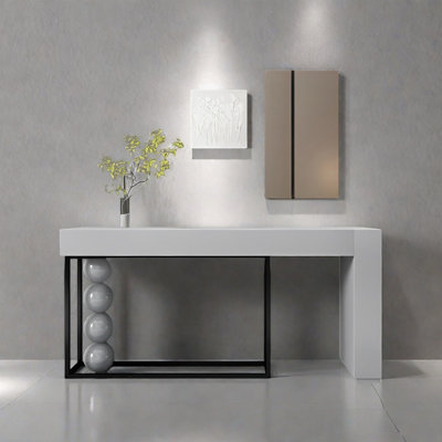 Modern Minimalist Art Console Table