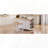 Rolling Kitchen Island with Drop Leaf and Multiple Storage Racks-1368944345