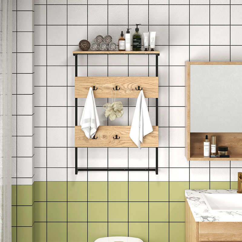 Sokoya Wall Mounted Coat Rack