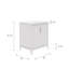 Meuble-lavabo de comptoir en marbre blanc Carrara Elizabeth de 30 po avec robinet Elizabeth-916305453-916305440