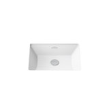 Brazn Rectangle Undermount Bathroom Sink