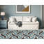 Tapis beige / bleu / noir-87908664