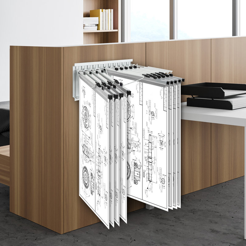 Heavy Duty Adjustable Steel Wall Mount Hanging Shelf