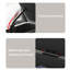 Repose-pieds de luxe léger en microfibre avec cadre en bois massif-366658507