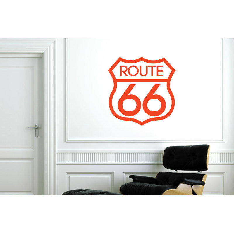 Non-Wall Damaging Wall Decal, Orange