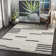 Uptown Striped Handmade Tufted Wool Cream/Black Area Rug