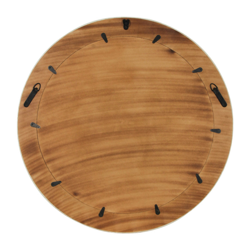 Ceri Bone Wall Mirror, Round