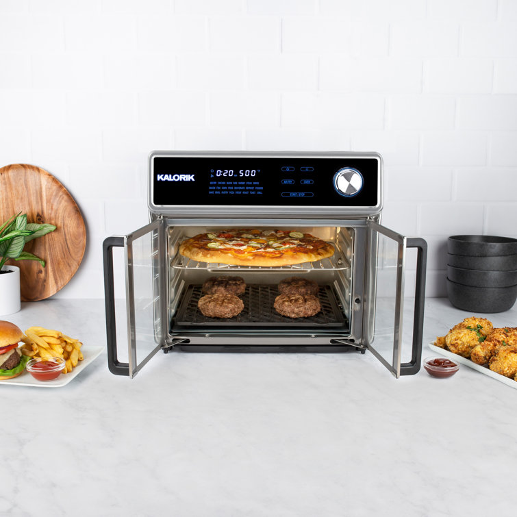 Kalorik MAXX 26 Quart Digital Air Fryer Oven Grill, Stainless Steel &  Reviews