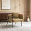 Fauteuil de détente Lounge avec petite table et coussin de dossier-1151746214