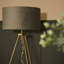 Dundrod 127cm Powder Coated Tripod Floor Lamp Set-840111257-840111334