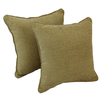 Chenille Reversible Throw Pillow