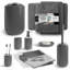 Complete 23 Piece Bathroom Accessory Set with Bath Rugs, Shower Curtain Set, Liner, and Hooks-62240008