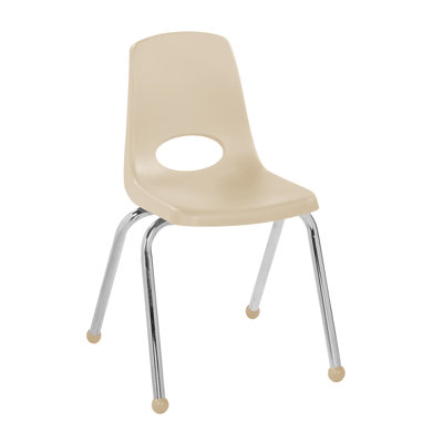 Chaise de classe empilable